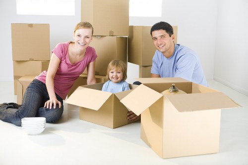 Professional man and van transport in Osidge neighborhood