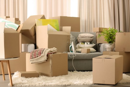 Organized storage space supporting home renovation and business needs